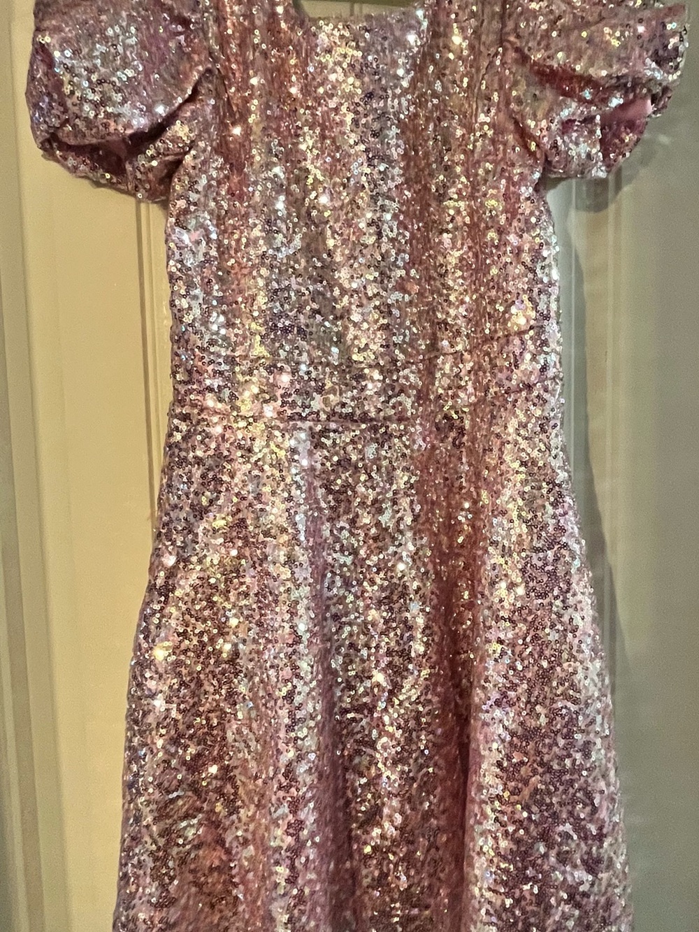 Girls' Pink Sequin Party Dress Ivy City Co